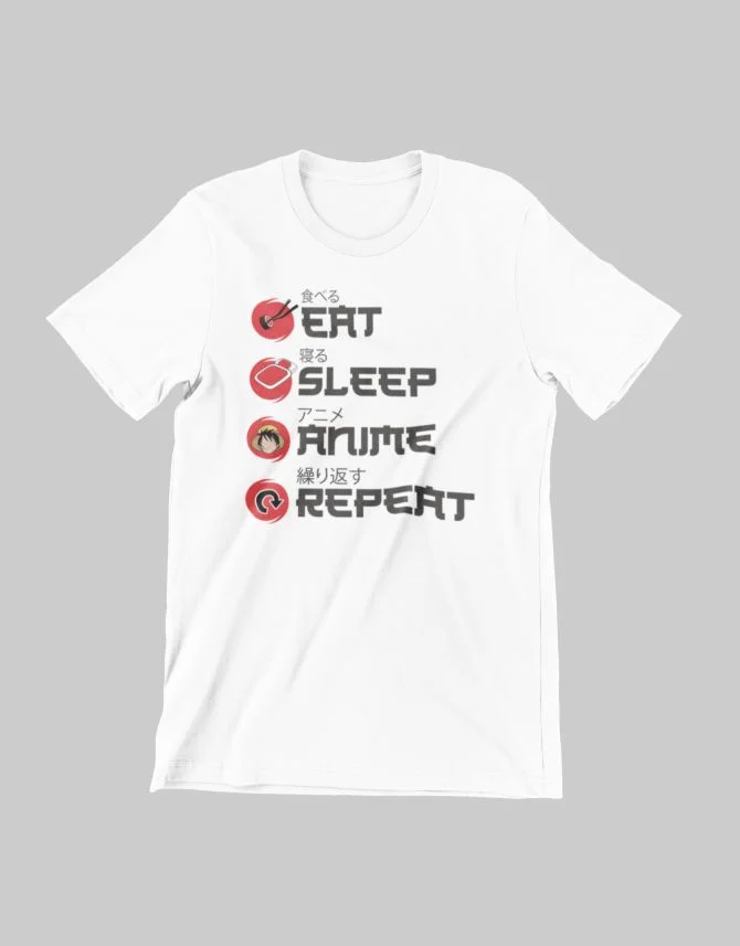 Φωτογραφία προϊόντος: ΤΚΤ Eat Sleep Anime Repeat Παιδικό T-shirt