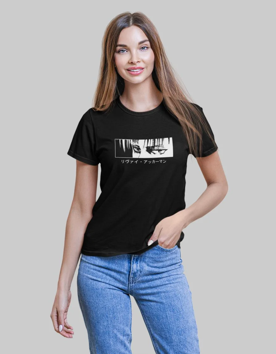 Φωτογραφία προϊόντος: ΤΚΤ Attack On Titan | Levi Ackerman Eyes w T-Shirt