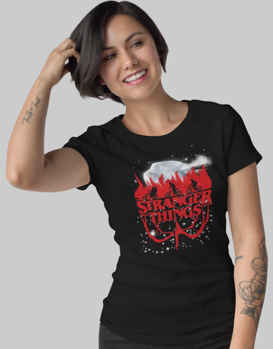 Φωτογραφία προϊόντος: TKT Stranger Things Upside Down W t-shirt