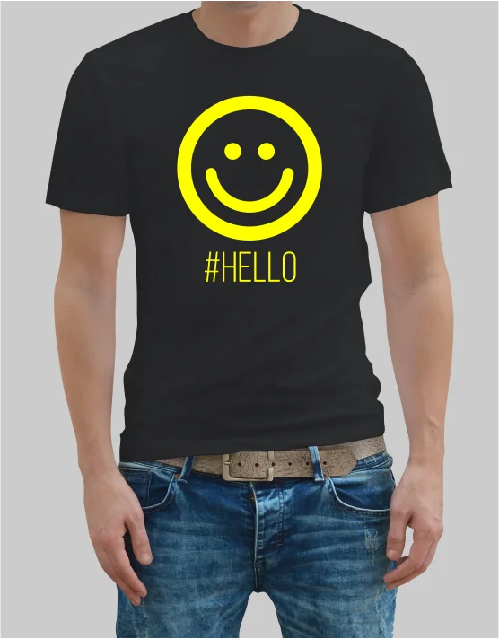 Φωτογραφία προϊόντος: ΤΚΤ Hello man t-shirt