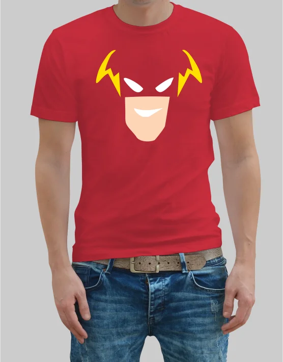 Φωτογραφία προϊόντος: TKT The Flash face t-shirt