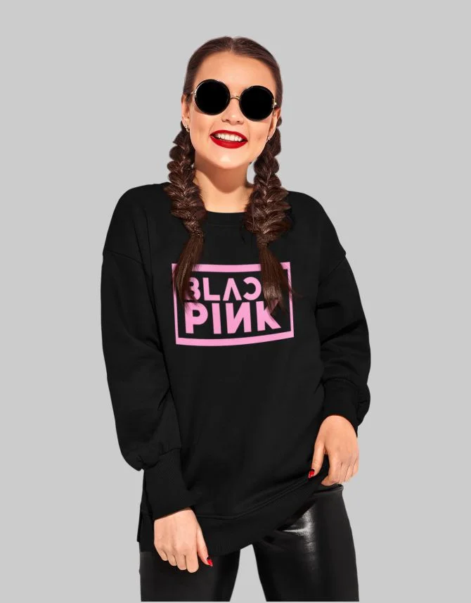 Φωτογραφία προϊόντος: ΤΚΤ Black Pink Logo W Φούτερ