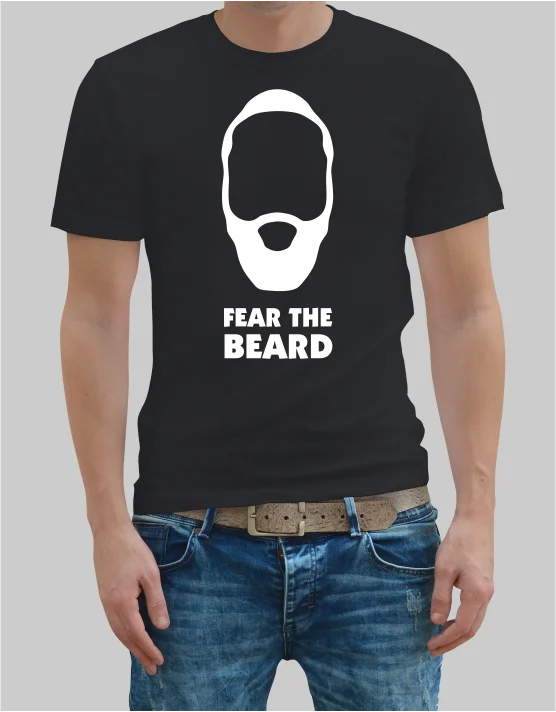 Φωτογραφία προϊόντος: TKT Fear The Beard T-shirt