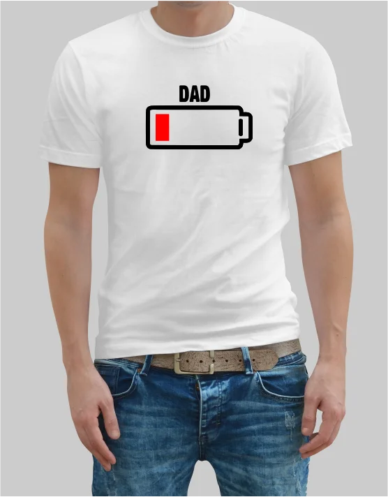 Φωτογραφία προϊόντος: TKT Battery dad t-shirt