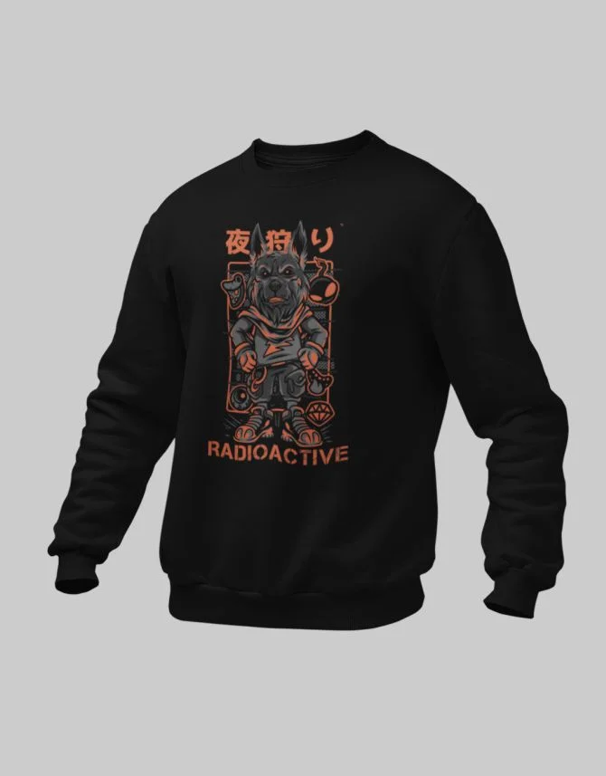 Φωτογραφία προϊόντος: ΤΚΤ Radioactive Mutant Wolf Παιδικό Φουτερ