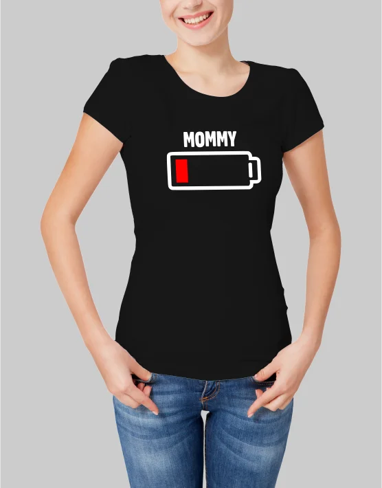 Φωτογραφία προϊόντος: TKT Battery mommy t-shirt