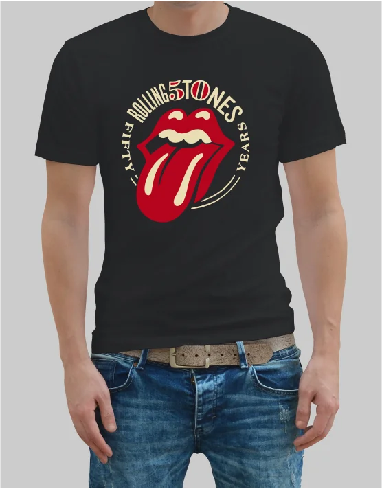 Φωτογραφία προϊόντος: TKT The Rolling Stones 50 years T-shirt