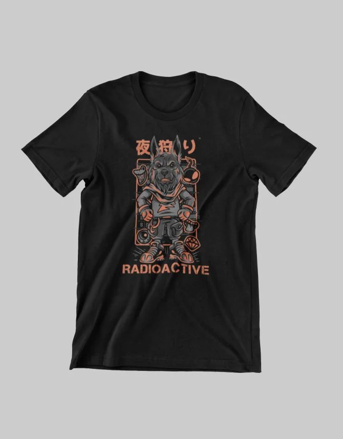 Φωτογραφία προϊόντος: TKT Radioactive Mutant Wolf Kids T-shirt