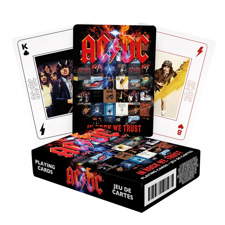 Φωτογραφία προϊόντος: Aquarius Τράπουλα AC/DC - In rock we trust - Playing Cards