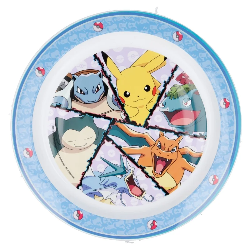 Φωτογραφία προϊόντος: Πιάτο πλαστικό reusable Pokemon Distortion 08047