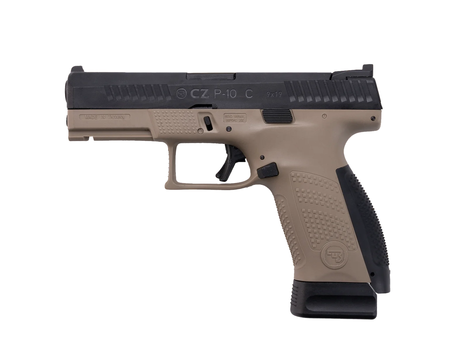 Φωτογραφία προϊόντος: ΠΙΣΤΟΛΙ SOFT GBB, ASG, CZ P-10C, CO2, Dual-Tone Black/FDE