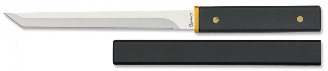 Φωτογραφία προϊόντος: ΣΟΥΓΙΑΣ ALBAINOX, straight knife. Fiber sheath, blade 11.7cm, 32710