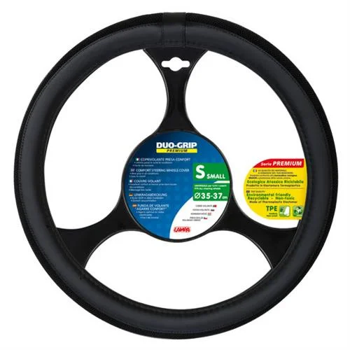 Φωτογραφία προϊόντος: Lampa ΚΑΛΥΜΜΑ ΤΙΜΟΝΙΟΥ DUO-GRIP ΜΑΥΡΟ ΧΡΩΜΑ ΜΕ ΥΦΑΣΜΑΤΙΝΗ ΠΛΕΞΗ ΑΟΣΜΟ ΟΙΚΟΛΟΓΙΚΟ/ ΜΗ ΤΟΞΙΚΟ/ ΑΝΑΚΥΚΛΩΣΙΜΟ ΥΛΙΚΟ
