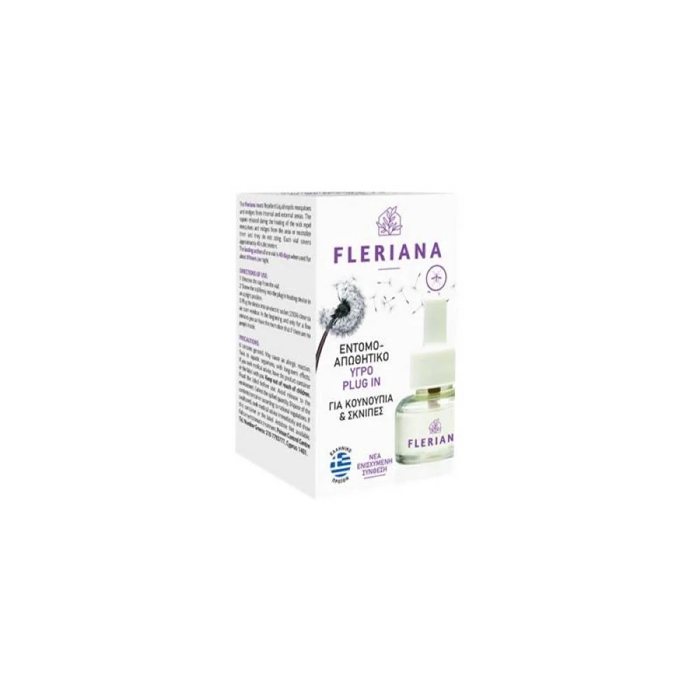 Φωτογραφία προϊόντος: FLERIANA Εντομοαπωθητικό Υγρό Plug-In (30ml)