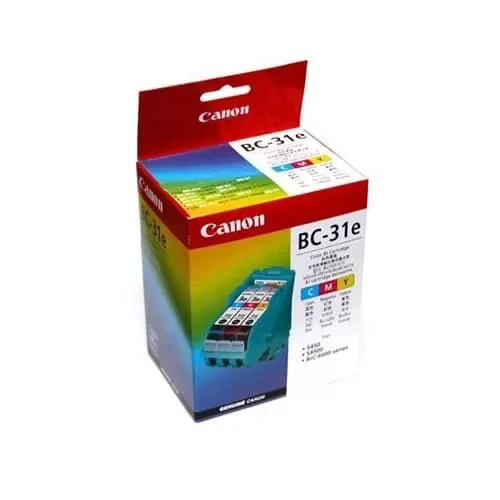 Φωτογραφία προϊόντος: Canon BJ-cartridge BC-31e cyan/magenta/yellow (4609A002)