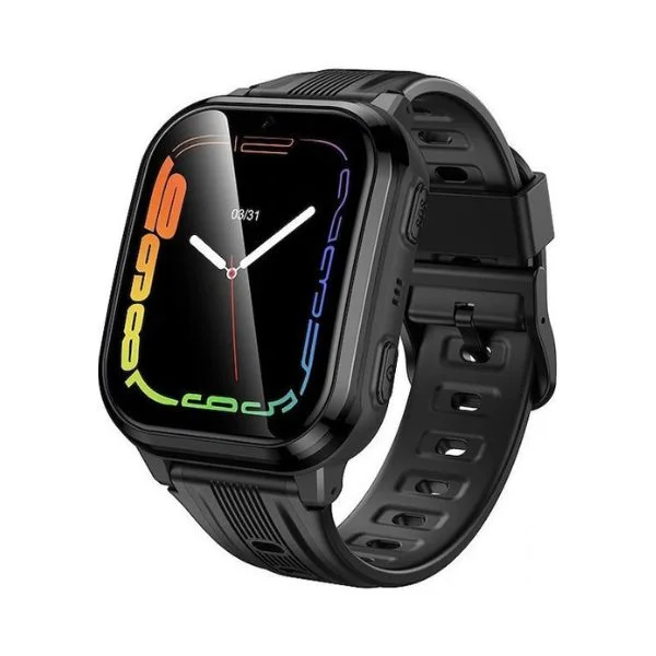 Φωτογραφία προϊόντος: OEM Παιδικό Smartwatch 4G Hoco με GPS, Κάμερα, Κλήσεις SIM και SOS Μαύρο