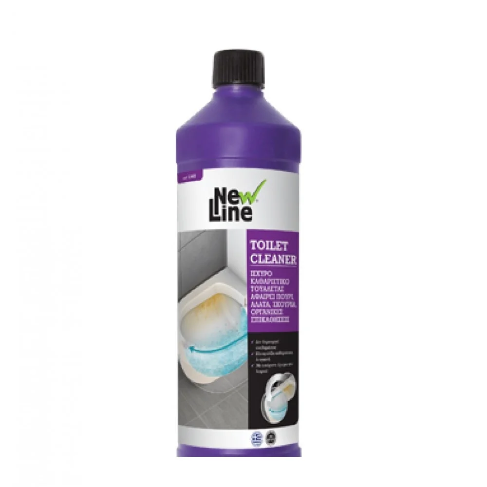 Φωτογραφία προϊόντος: New Line Toilet Cleaner - Ισχυρό καθαριστικό τουαλέτας 1Lt