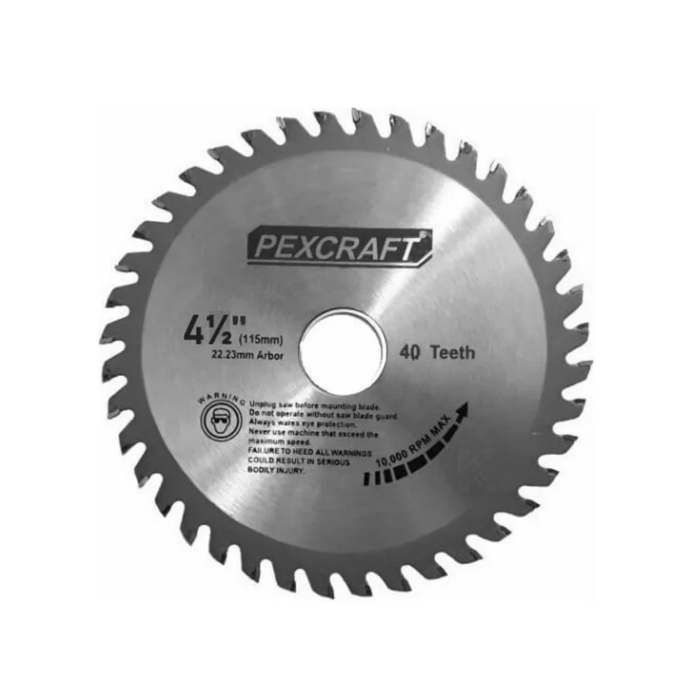 Φωτογραφία προϊόντος: Pexcraft Δίσκος Ξύλου Φ125 Για Γωνιακό Τροχό 40Δόντια