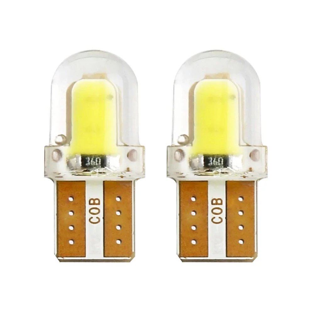 Φωτογραφία προϊόντος: OEM Λάμπες T10 W5W COB LED 2SMD DC 12V ψυχρό λευκό 6000K 2τμχ