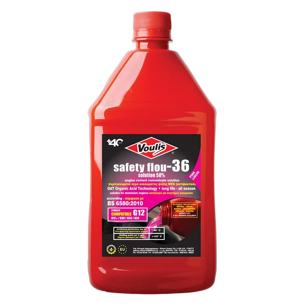 Φωτογραφία προϊόντος: Voulis Safety Flou -36 G12/G12+/G30/G33/G34 long life pink 1lt