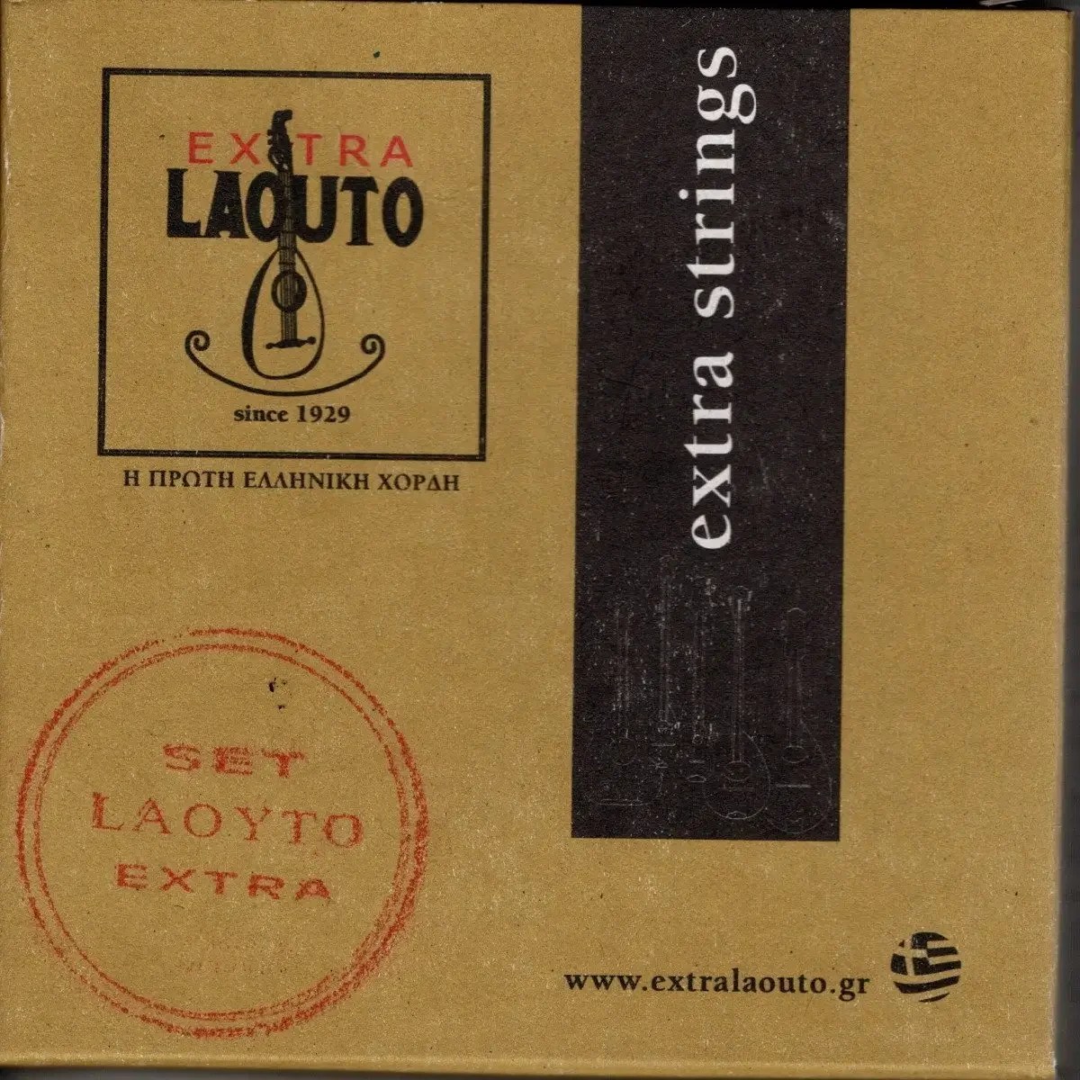 Φωτογραφία προϊόντος: Extra Laouto Classic Extra Light Xορδές Στεριανού/ Νησιωτικού Λαούτου 013
