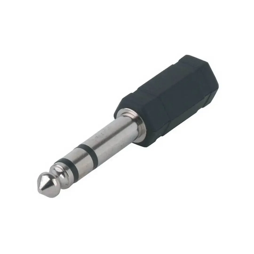 Φωτογραφία προϊόντος: Tune AJS-01 Stereo Αντάπτορας Jack 3,5mm - Jack 6,3mm Μαύρος