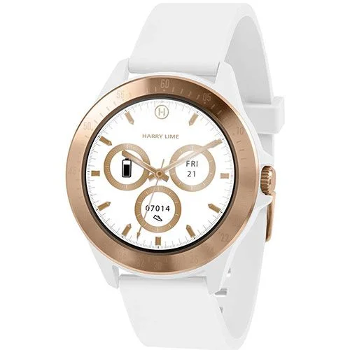 Φωτογραφία προϊόντος: OEM HARRY LIME Digital Smartwatch White Rubber Strap HA07-2004