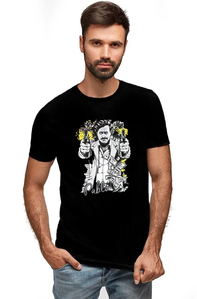 Φωτογραφία προϊόντος: Prime T-Shirt Μαύρο με σχέδιο Pablo 4974-1
