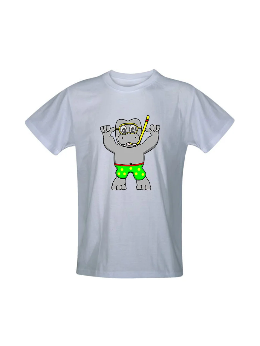 Φωτογραφία προϊόντος: Happy Hippo T-shirt 102/105 WHITE