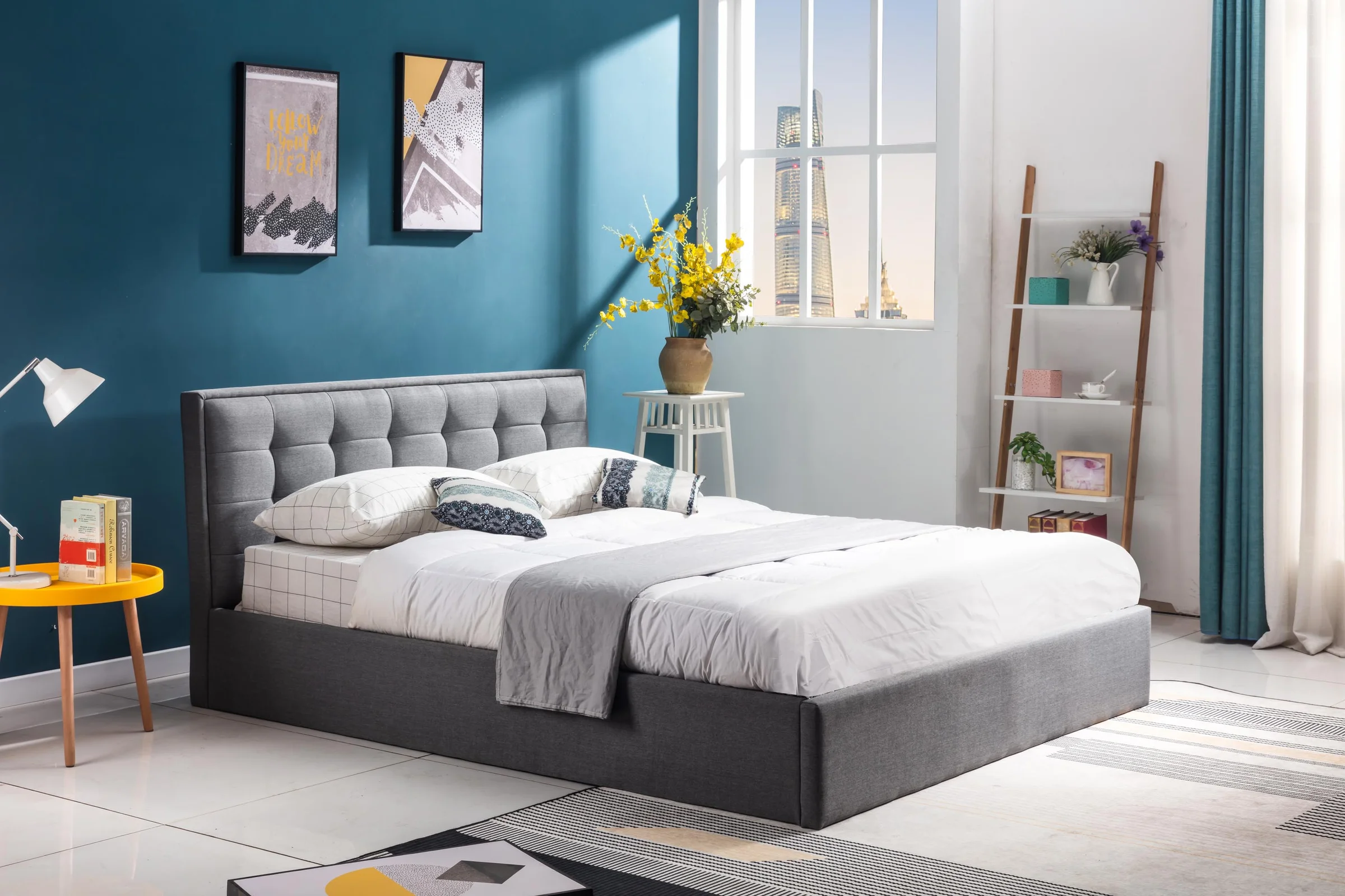 Φωτογραφία προϊόντος: PADVA bed with bedding container DIOMMI V-CH-PADVA_160-LOZ