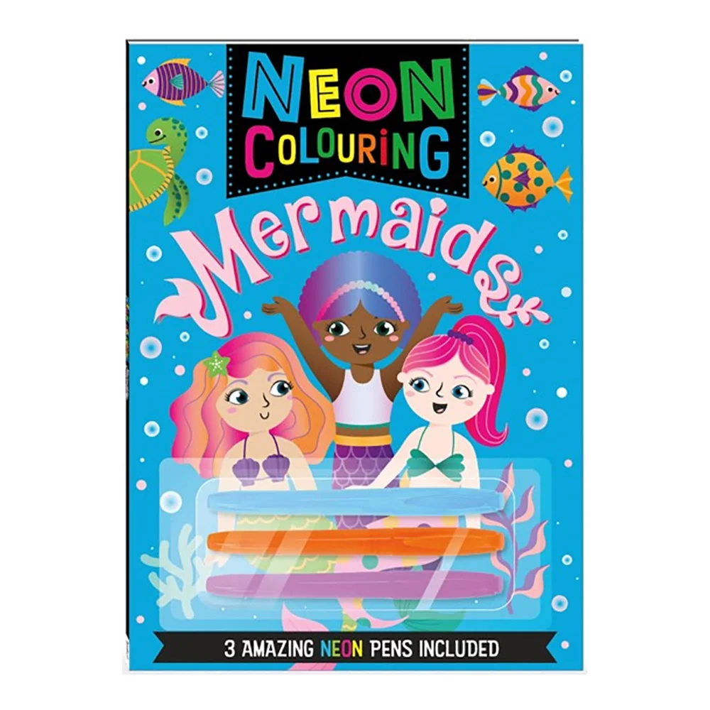Φωτογραφία προϊόντος: Hinkler Neon Colouring 8: Mermaids