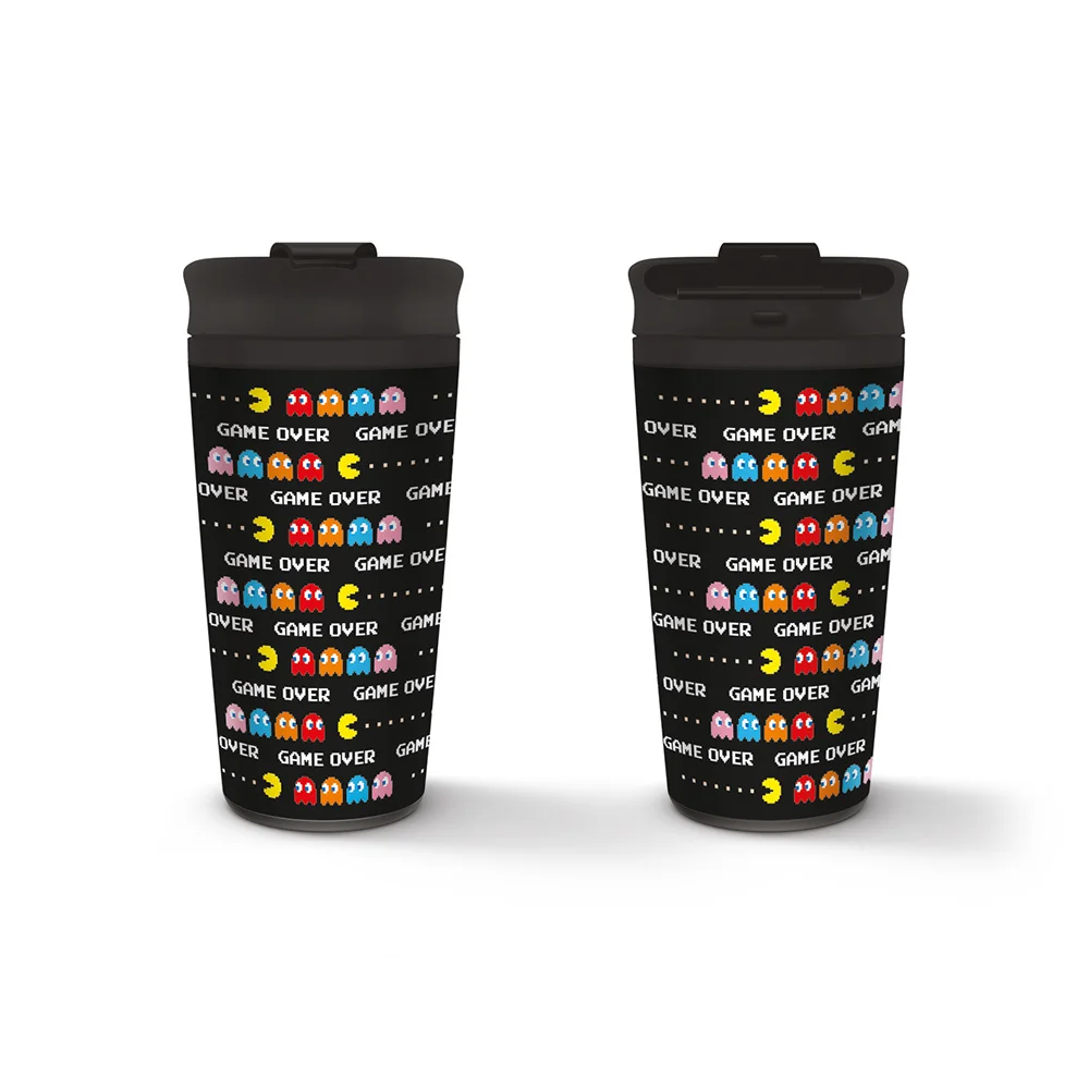 Φωτογραφία προϊόντος: Pyramid Pac-Man (Game Over) Metal Travel Mug