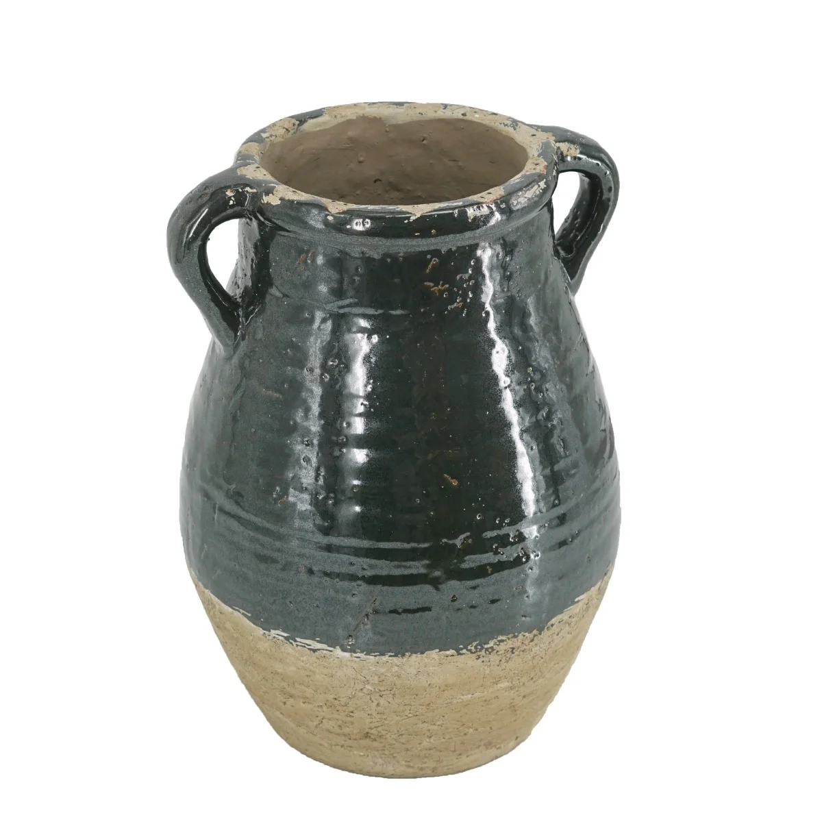 Φωτογραφία προϊόντος: Artekko Antique Βάζο από Τερακότα Πράσινο (24.5x24.5x33)cm - Τερακότα - 24Μx24Π