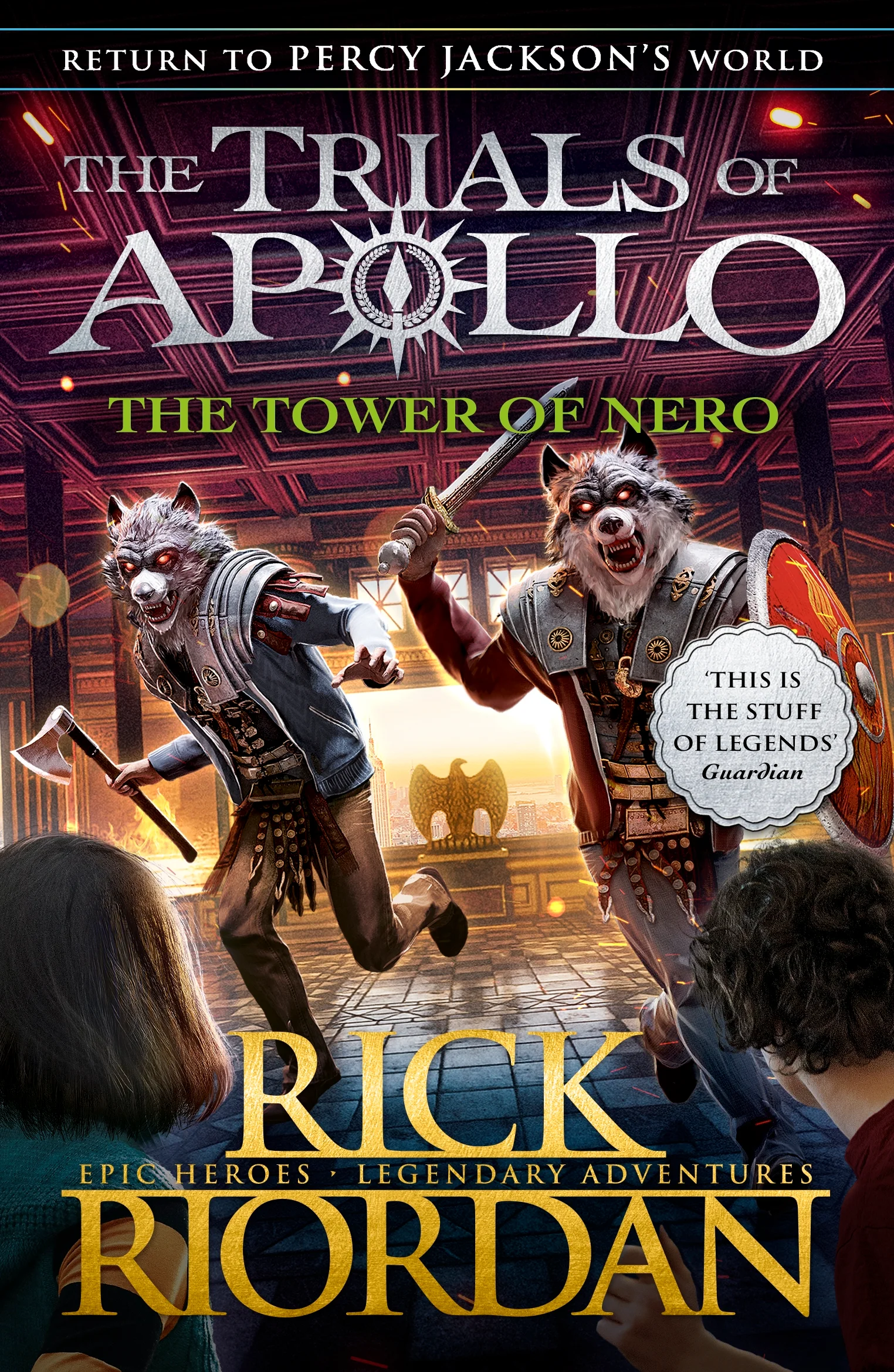 Φωτογραφία προϊόντος: PENGUIN THE TRIALS OF APOLLO 5: THE TOWER OF NERO PB