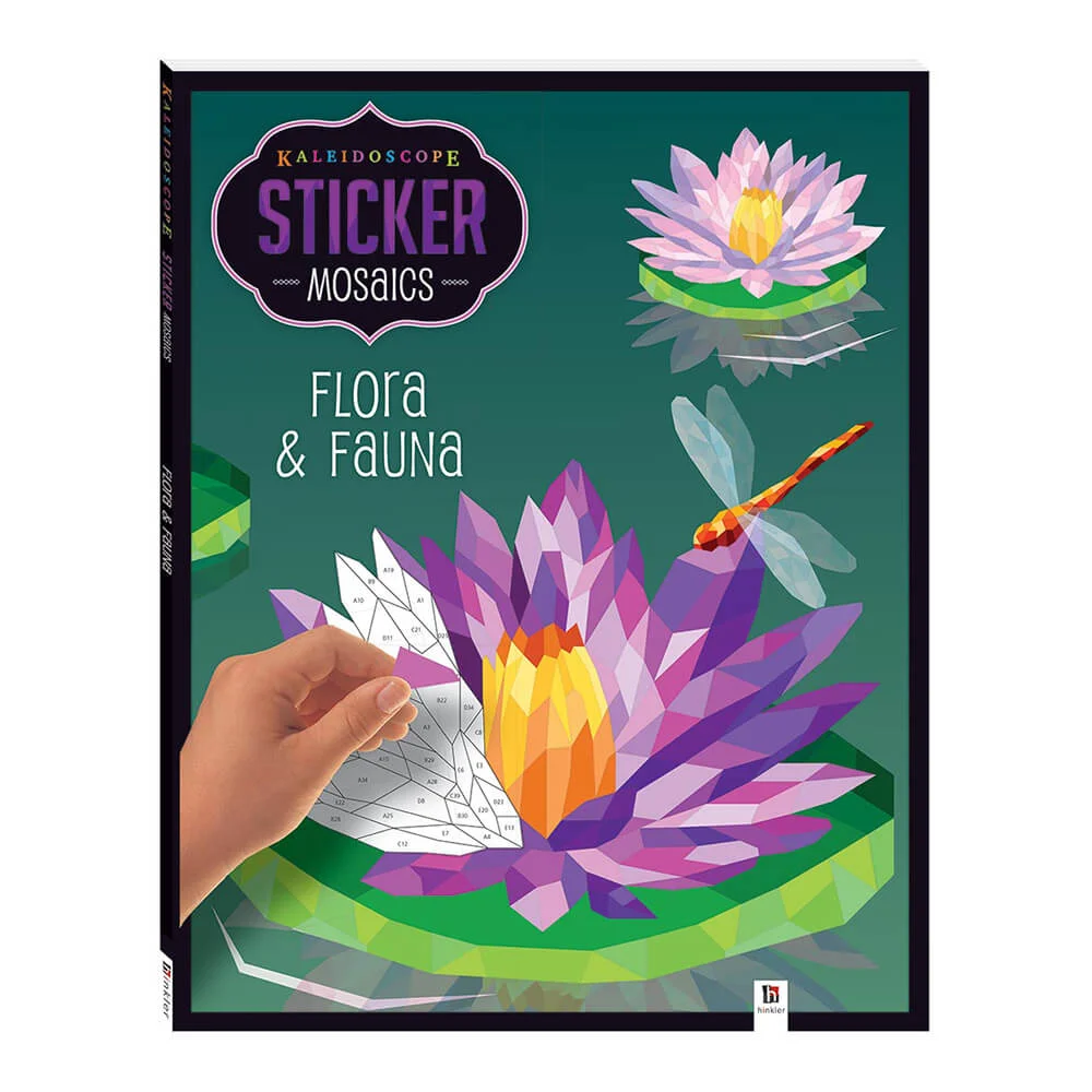 Φωτογραφία προϊόντος: Hinkler Kaleidoscope Sticker Mosaic: Flora and Fauna