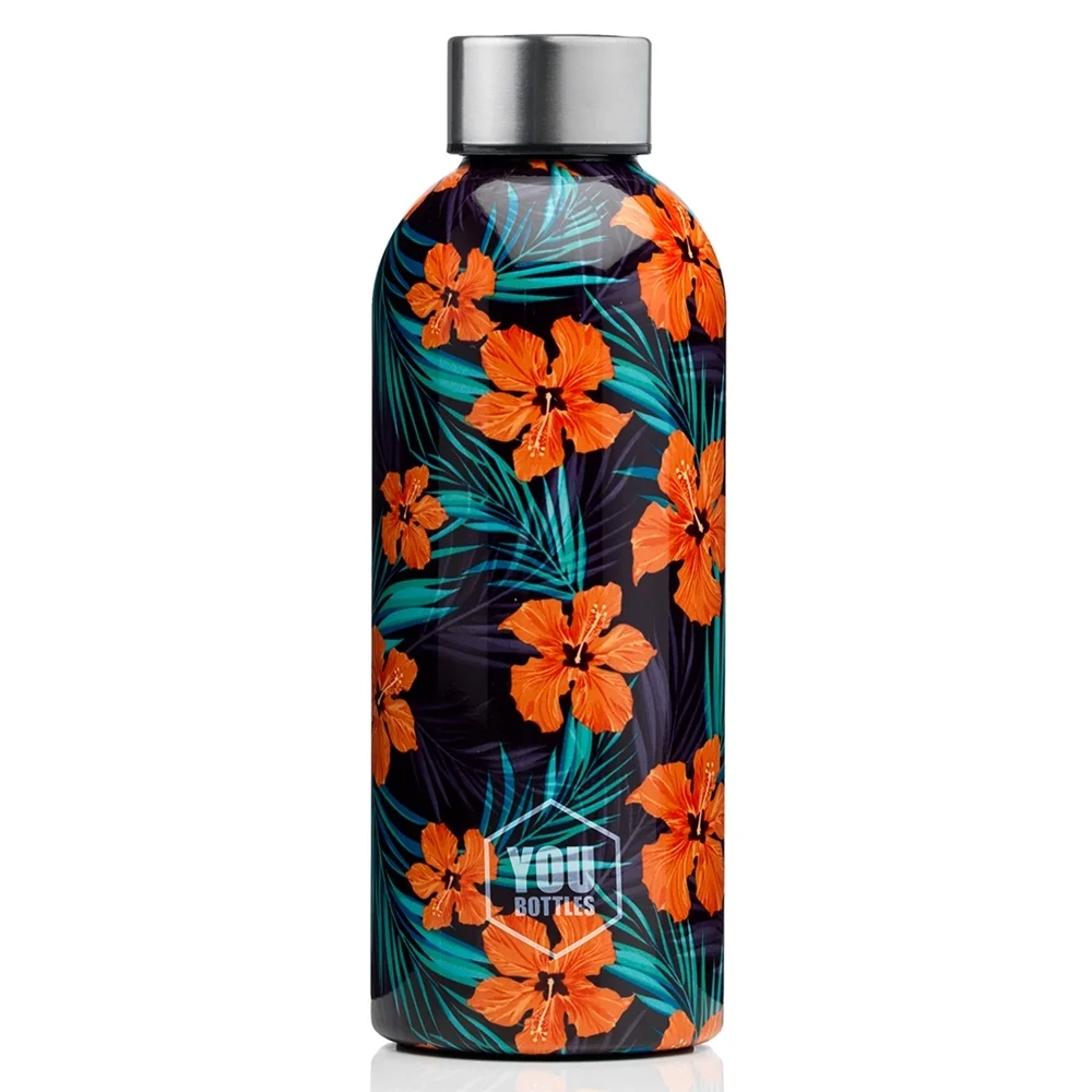 Φωτογραφία προϊόντος: YouBottles Iris Flower Μπουκάλι Θερμός 500ml