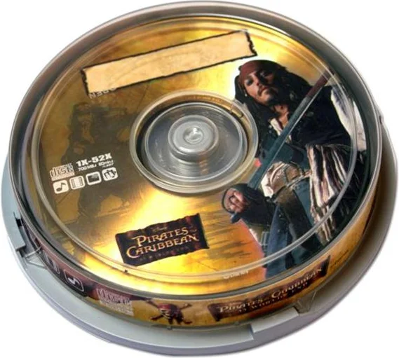 Φωτογραφία προϊόντος: Platinet Αδειο dvd εγράφης pirate of caribbean 4,7gb 120 λεπτά