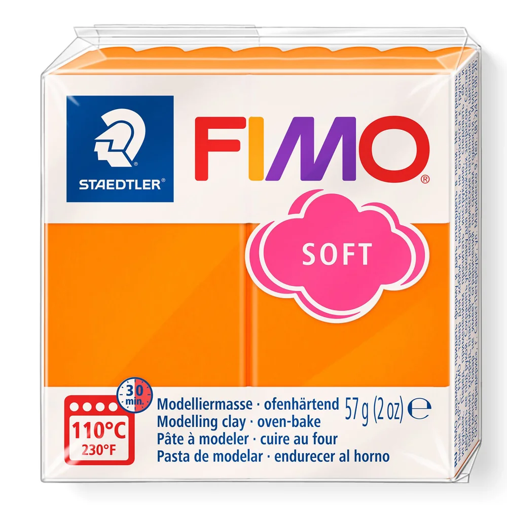 Φωτογραφία προϊόντος: Staedtler Πηλός fimo soft mantarine 57gr