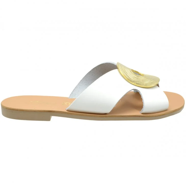 Φωτογραφία προϊόντος: Spiero ΣΑΝΔΑΛΙ E1-119 ΔΕΡΜΑ ΛΕΥΚΟ