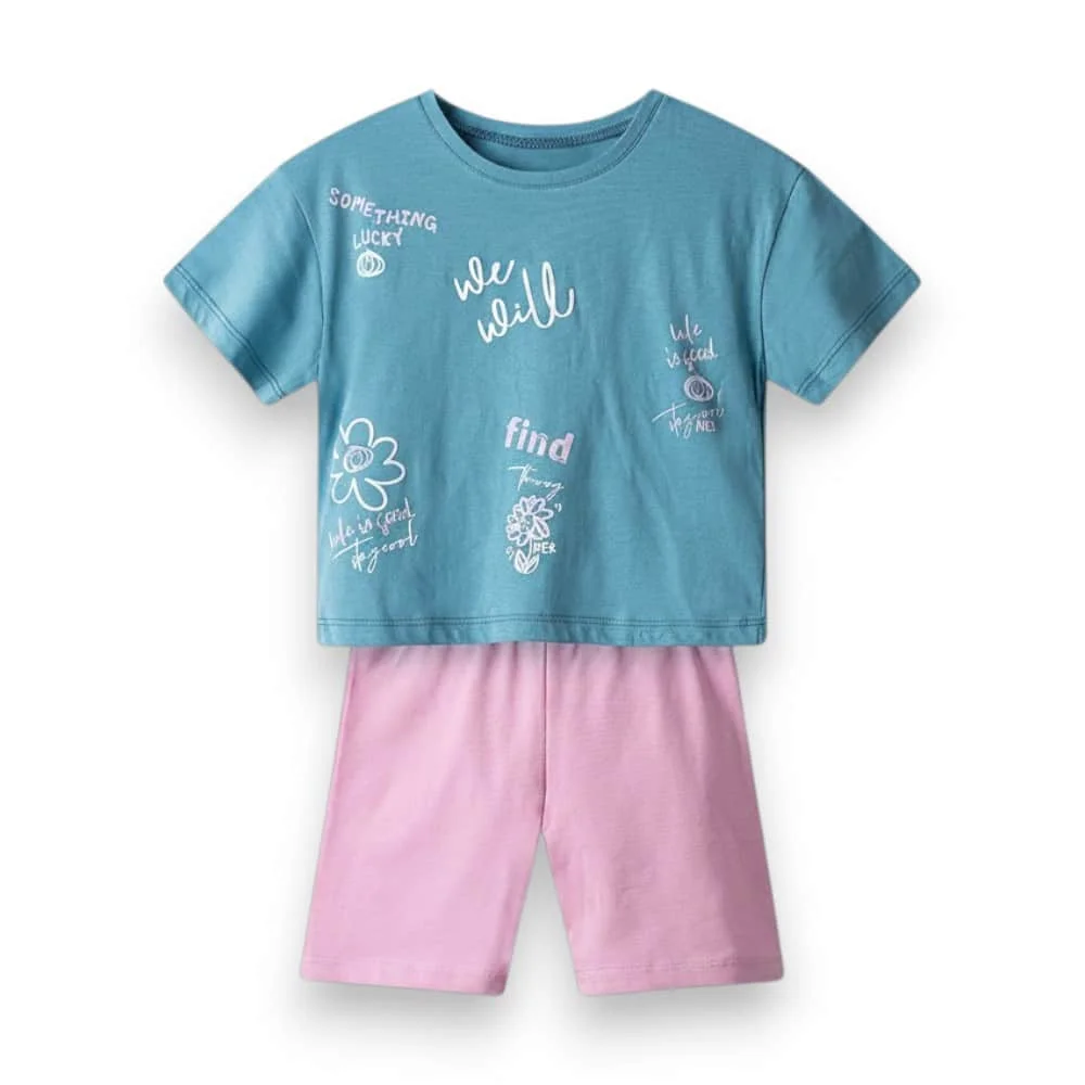 Φωτογραφία προϊόντος: NEK KIDS WEAR 23126 ΠΑΙΔΙΚΟ ΣΕΤ ΓΙΑ ΚΟΡΙΤΣΙ ΠΕΤΡΟΛ ΜΕ ΛΙΛΑ 2ΤΜ ΑΠΟ 6-16 ΕΤΩΝ