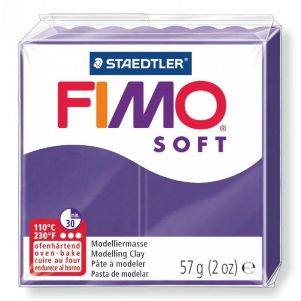 Φωτογραφία προϊόντος: Staedtler Πηλός fimo soft plum δαμασκηνί 57 gr