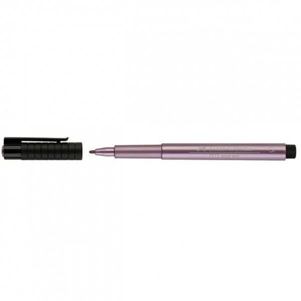 Φωτογραφία προϊόντος: Μαρκαδοράκι faber castell pitt artist 1.5 mm metallic ruby ροζ ρουμπινί