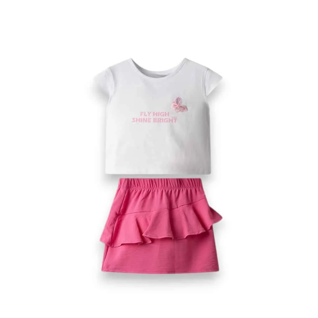 Φωτογραφία προϊόντος: NEK KIDS WEAR 33526 ΠΑΙΔΙΚΟ ΣΕΤ ΓΙΑ ΚΟΡΙΤΣΙ ΡΟΖ ΛΕΥΚΟ ΑΠΟ 1-6 ΕΤΩΝ