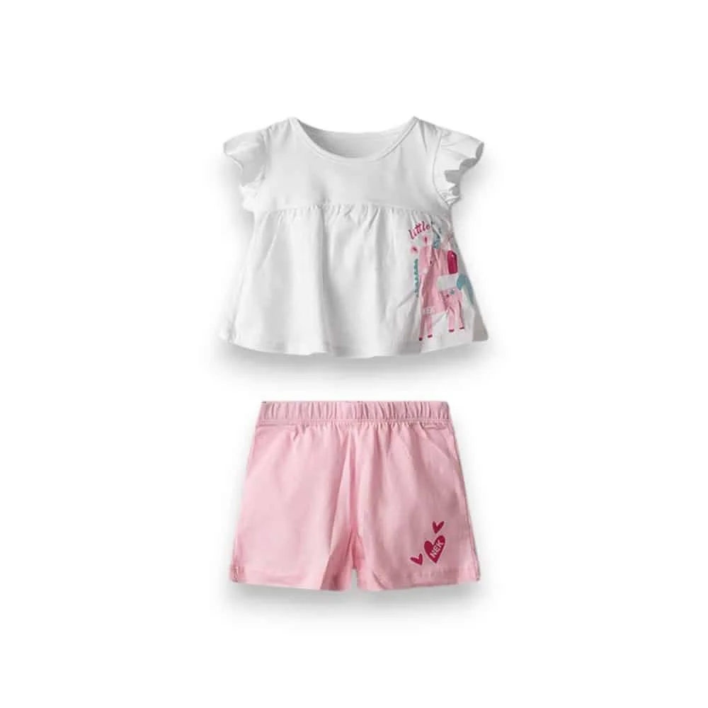 Φωτογραφία προϊόντος: NEK KIDS WEAR 72126 ΒΡΕΦΙΚΟ ΣΕΤ ΓΙΑ ΚΟΡΙΤΣΙ ΛΕΥΚΟ ΡΟΖ 2ΤΜ ΑΠΟ 0-24 ΜΗΝΩΝ
