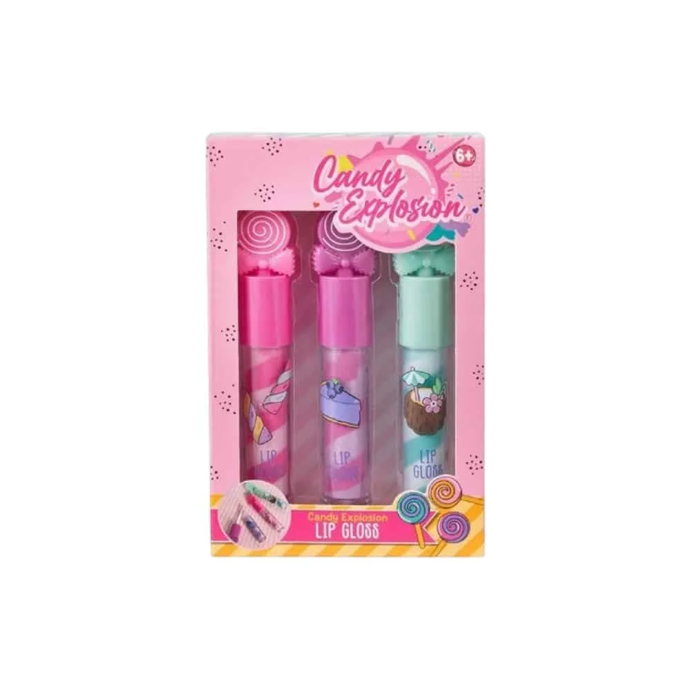 Φωτογραφία προϊόντος: CREATE IT 884809V1 ΣΕΤ LIP GLOSS CANDY EXPLOSSION 3TM