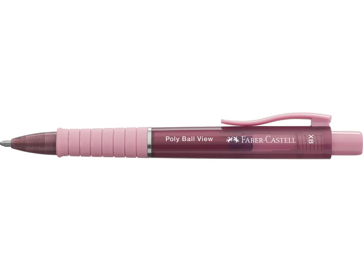 Φωτογραφία προϊόντος: Στυλό Faber Castell Poly Ball View 0.6 Roze Shadow