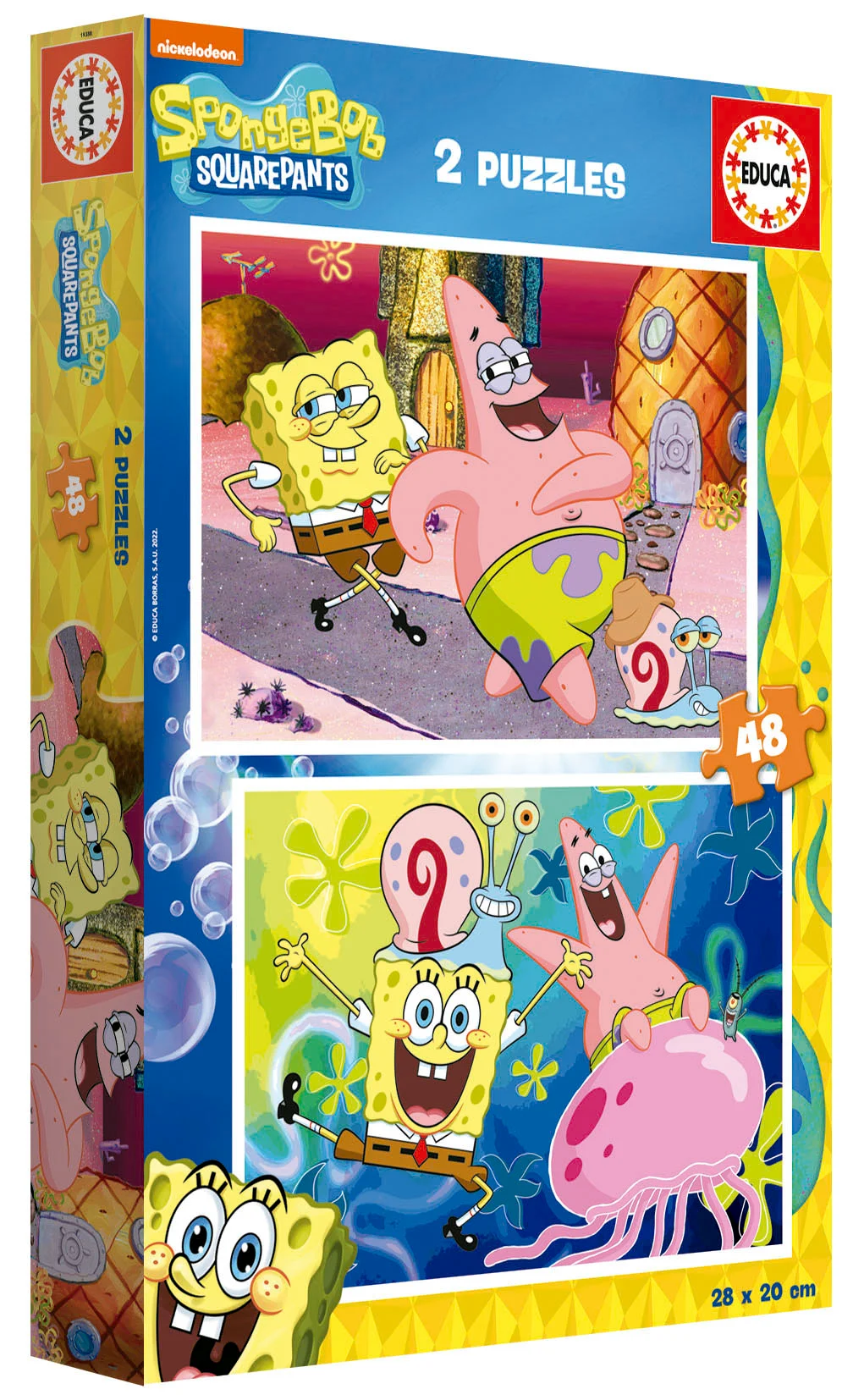 Φωτογραφία προϊόντος: Remoundo SpongeBob (2×48 τμχ)