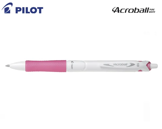 Φωτογραφία προϊόντος: Pilot Στυλό acroball pure white medium ροζ