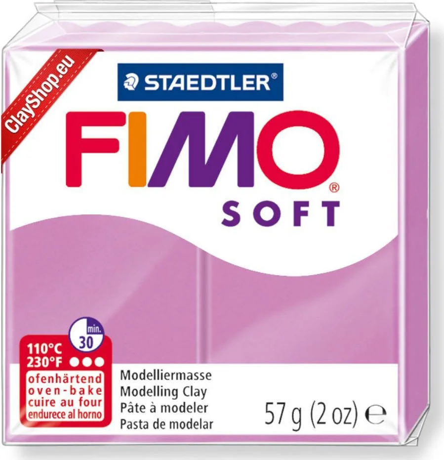 Φωτογραφία προϊόντος: Exas paper Fimo Soft Πηλός Lavender