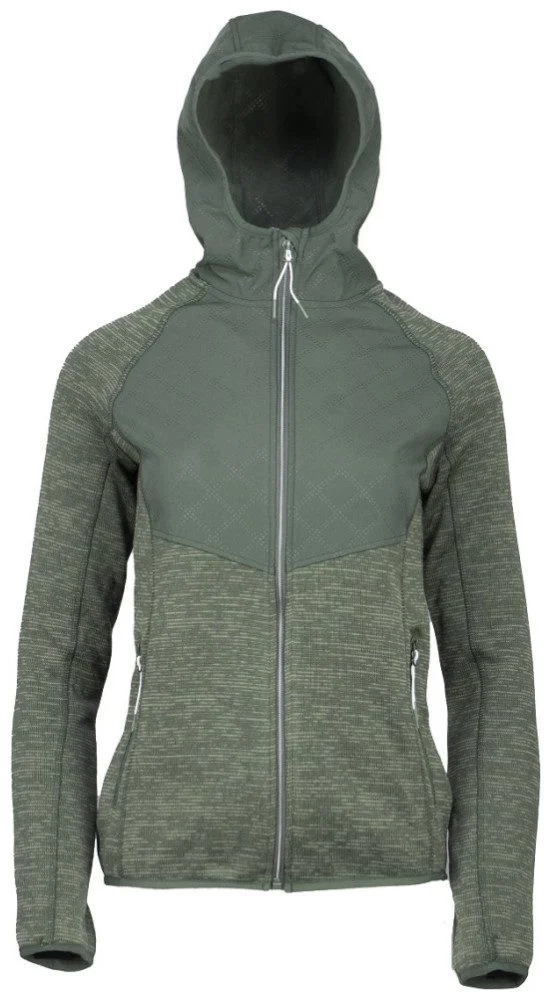 Φωτογραφία προϊόντος: Embossed Olive Γυναικεία Ζακέτα Fleece GTS - 302022L-51